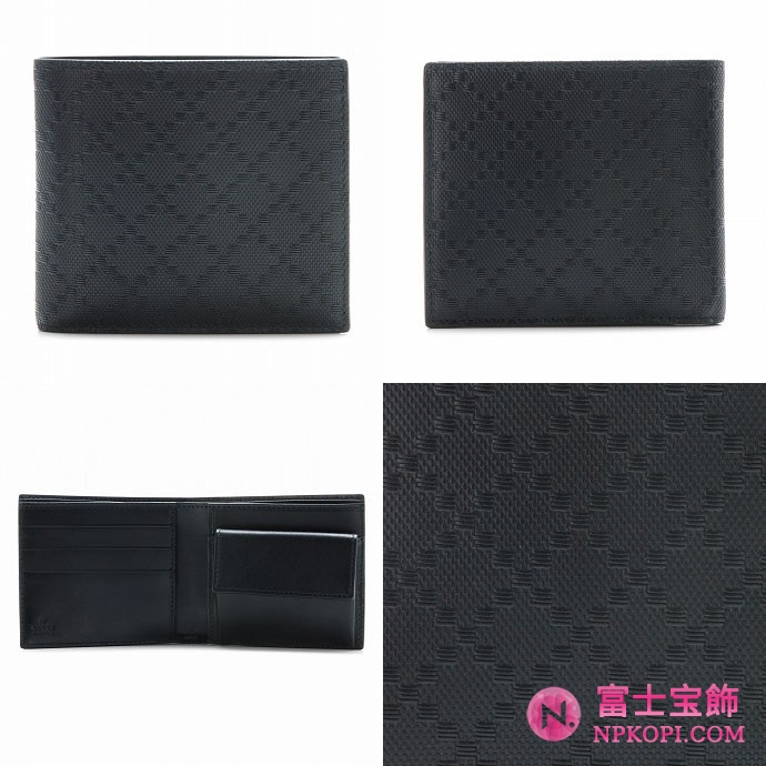 GUCCI/グッチ 2012年春夏新作DIAMOND HILARY2つ折り財布 268491 AIZ1N 1000 